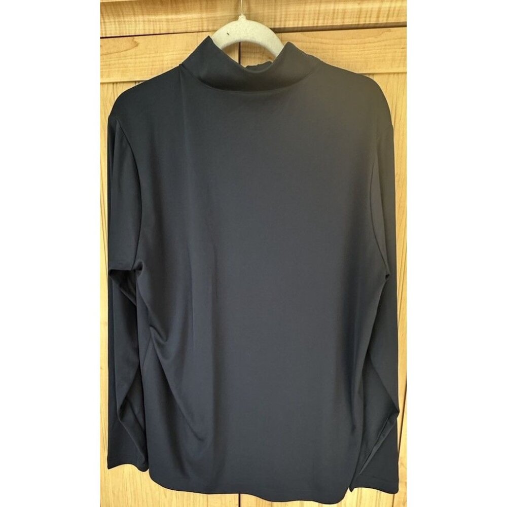 MINNESOTA TIMBERWOLVE MAJESTIC 1/2 ZIP LONG SLEEVE JERSEY PULLOVER NWOT ADULT L - Picture 4 of 5